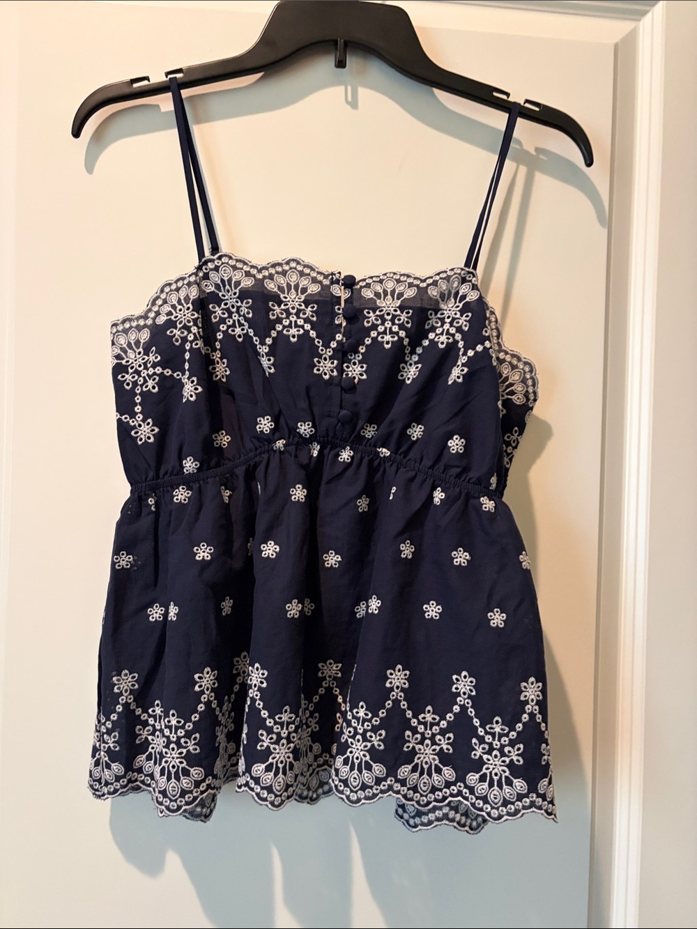NWT Draper James Floral Eyelet Top